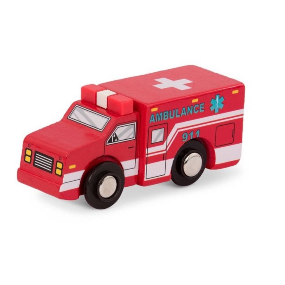 B. Toys Wooden Vehicle-1pc- Wood & Wheels